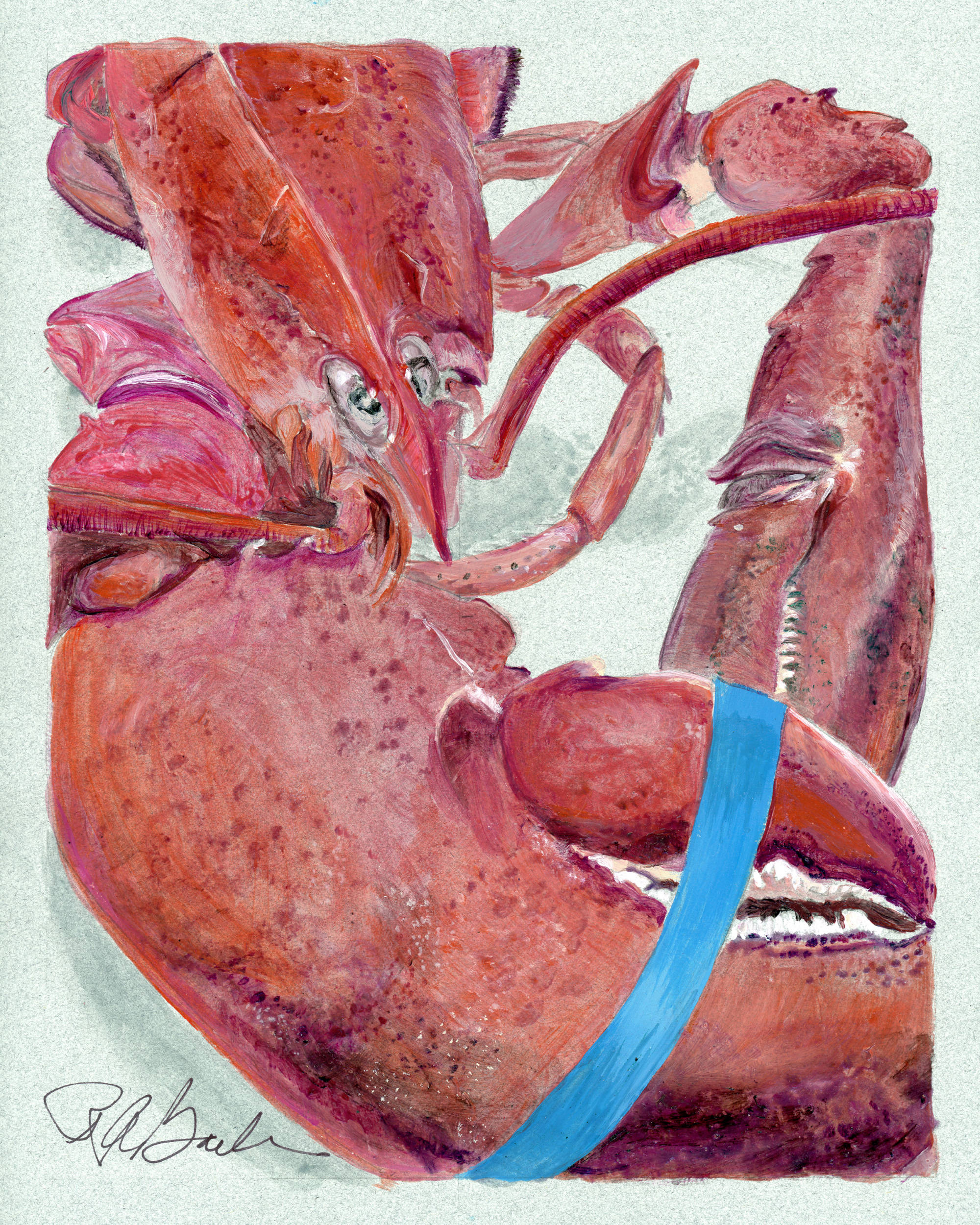 Claudius Maximus In Blue