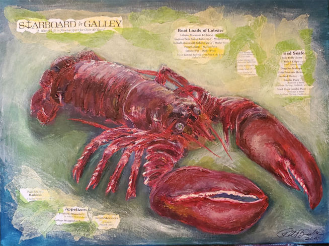 Market Price, Original Acrylic Painting